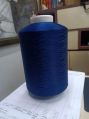 Blue Plain shining polyester sewing thread