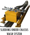 Sliding Under Chassis Wash System