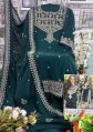 Available in Different Colors semi-stitched georgette pakistani style suit