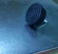 Round Black anti vibration mounting bolt