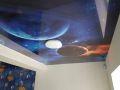PVC Coated Printed galaxy stretch ceiling