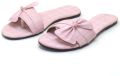 Ladies Pink Flat Slippers