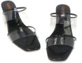 Ladies Black Heel Sandal