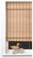 Brown bamboo blinds
