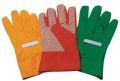 Men's garden glove Pvc dotted Hand gloves