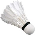 White badminton shuttlecock