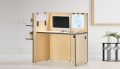 Particle board Featherlite workhub computer table