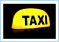 Round Taxi Top Light