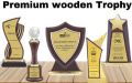 Premium wooden trophies