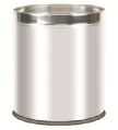 Silver Paper Bin