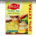 SAGA Green Tea Lemon & Honey
