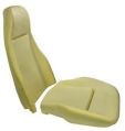 White Yellow PU Foam pu car seats