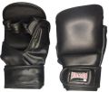 PU and Leather Black Boxing Gloves