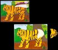 LET'S COMPLETE PICTURE - TIGER Educational puzzle Toys