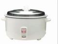 White commercial rice cooker