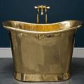 Copper Bath Tub with Verdigris exterior