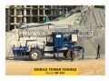 Blue New 100-300bhp sp-453 tractor mounted mobile tower crane