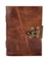 Brown Covered Leather Notebooks
