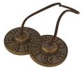 190 Grams brass decorative manjira