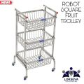 ROBOT FRUIT TROLLEY STAINLESS STEEL