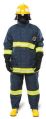 100 Cotton FR Blue And Yellow Hedwig Full Sleeve fire retardant suit