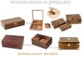 Antique Wooden Jewellery Box