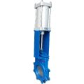 Pneumatic Cylinder Operated Pulp Knife Gate Valve