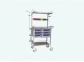 Crash Cart-Cum-Emergency Medicine Trolley