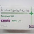 Tacromus capsules