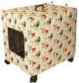 24 Inch Yellow Dog Crate Cover