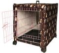 24 Inch Dog Brown Crate Cover