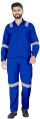 240 Gsm Cotton and Fit Type Regular Fit Full Sleeve button Closer 240 gsm cotton industrial coverall boiler suit