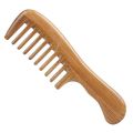 Natural Wood Brown 40-50Gm wooden comb