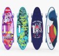 Rectangular Multi Color pu skateboard