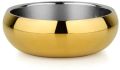 Golden Stainless Steel Belly Bowl