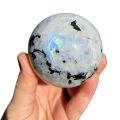 Rainbow Moonstone Crystal Sphere Ball