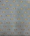 Grey Golden Cotton Lurex Fabric