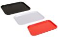 Polished Rectengular Available in Many Colors Plain plastic serving tray