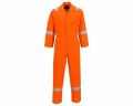 Unisex Industrial Cotton Coverall with Reflective Tape