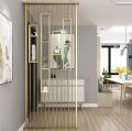 Rectangular Golden stainless steel partition