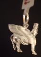 92.5 Silver Polished Golden 92 5 silver sarosh yazad pendant