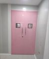 Mild Steel Paint Coated Pink clean room double door