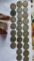 Non Polished 3 paisa old coins