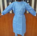 SUNRISE INDIA Non Woven Blue White disposable surgeon gown