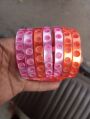 round shape acrylic plastic bangles