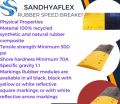 SANDHYAFLEX rubber speed breaker