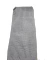 Woolen Grey crochet rectangle shawl