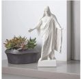 Multicolors White Printed Non Printed Polished Non Polished Vinayak Art and Marble Solid marble marble jesus statue