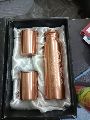Copper Water Bottle and 2 Glass Set