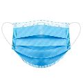 Blue surgical 3 ply mask